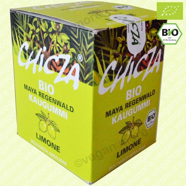 Chicza Bio Kaugummi Limone, 10er Pack, 10x30g