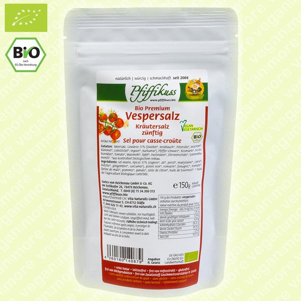Pfiffikuss Bio Premium Vespersalz, 150 g