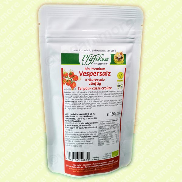 Pfiffikuss Bio Premium Vespersalz, 150 g
