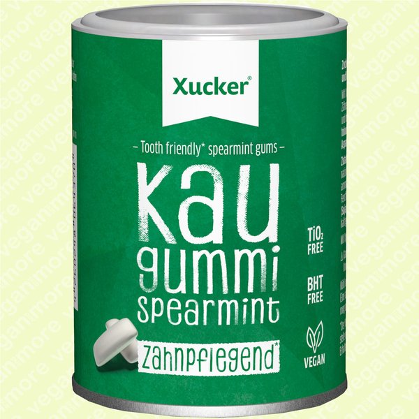 Xylit Kaugummi Spearmint, 100 g