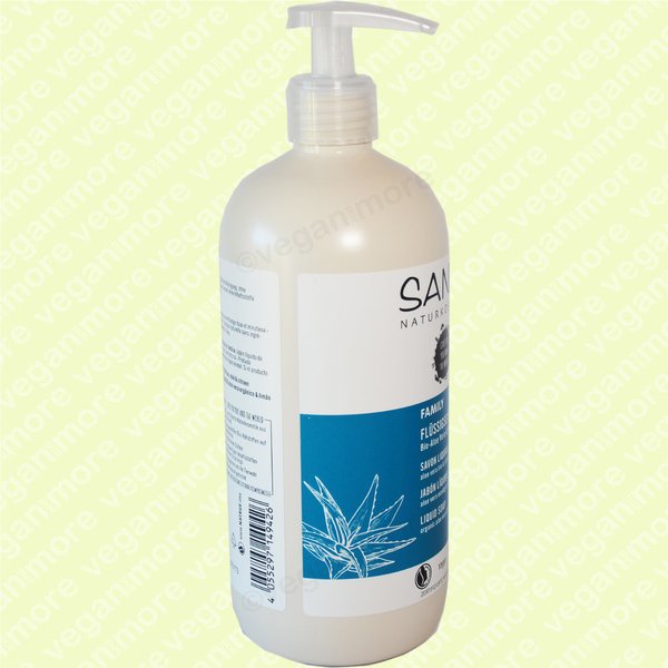 Sante Flüssigseife Bio-Aloe & Limone, 500 ml