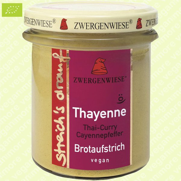 Zwergenwiese Bio Thayenne, je 160 g/Glas - im 2er Set