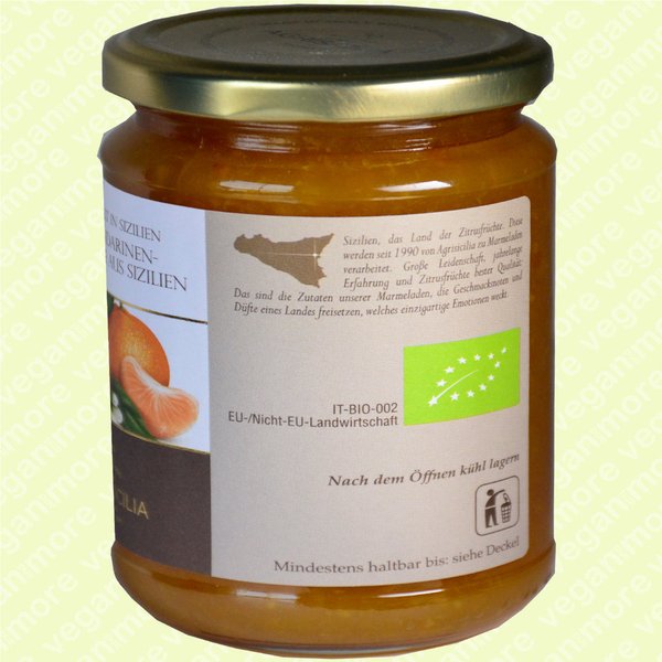 AgriSicilia Bio Mandarinen-Marmelade, 360 g