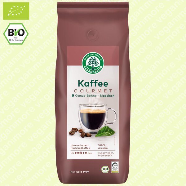 Lebensbaum Bio Gourmet Kaffee – klassisch | 1 kg