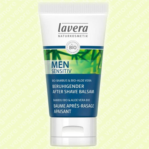 Lavera sensitiv men After Shave Balsam Bio Aloe Vera & Bio Guarnara, 50 ml